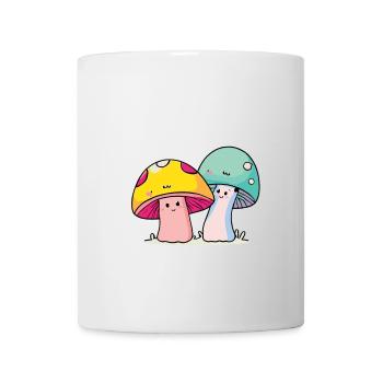 Wildpilz Und Mond Keine Zeit, Ich Suche - Tasse - Weiß - Vorne