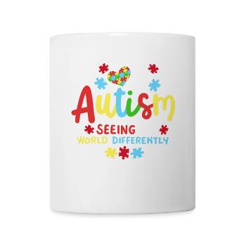 Autismus Bewusstsein autistische Kinder - Tasse - Weiß - Vorne