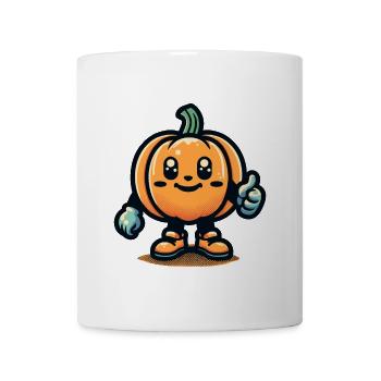 Kawaii Pumpkin Cute Halloween Pumpkin Decoration - Mug - white - Front