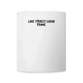 Bowling - Love strikes every frame - Tasse - Weiß - Vorne