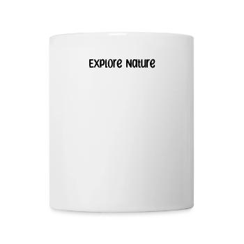 Camping - Explore Nature - Tasse - Weiß - Vorne