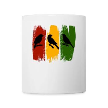 Rastafari Music Vibes Only Rasta Jamaica Reggae - Mug - white - Front