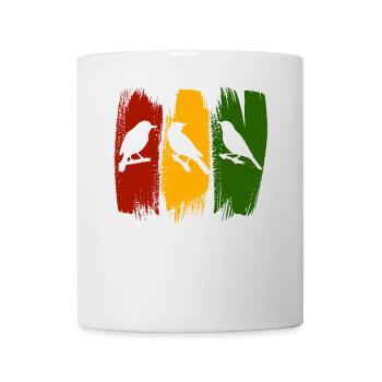 Rastafari Music Vibes Only Rasta Jamaica Reggae - Mug - white - Front