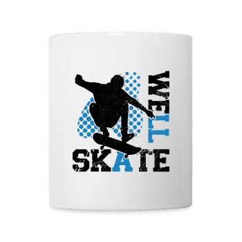 Funny Skateboard Skateboarding Art For Skate Gifts - Tasse - Weiß - Vorne
