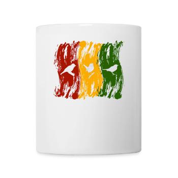 Rastafari Music Vibes Only Rasta Jamaica Reggae - Mug - white - Front