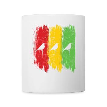 Rastafari Music Vibes Only Rasta Jamaica Reggae - Mug - white - Front