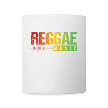 Rastafari Music Vibes Only Rasta Jamaica Reggae - Mug - white - Front