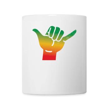 Rastafari Music Vibes Only Rasta Jamaica Reggae - Mug - white - Front