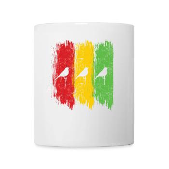Rastafari Music Vibes Only Rasta Jamaica Reggae - Mug - white - Front