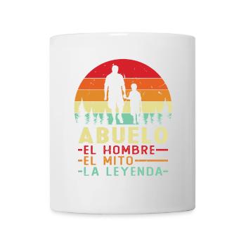 The Man The Myth The Legend Grandfather - Mug - white - Front