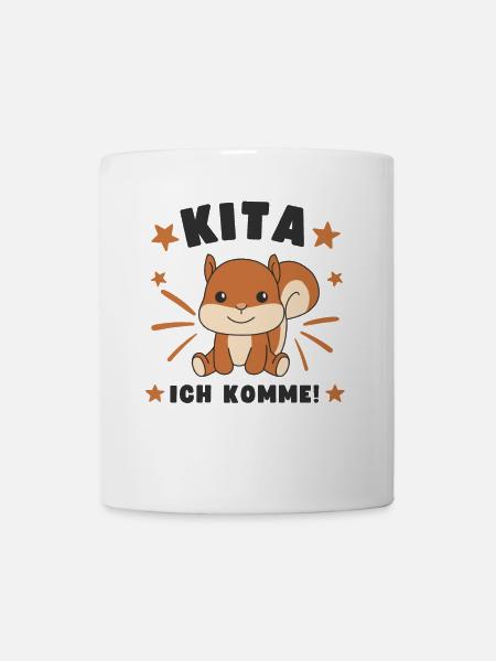 Kita Ich Komme Kitakind - Tasse - Weiß