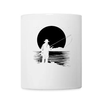 Pêche - Mug blanc - blanc - Devant
