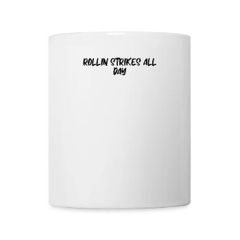 Bowling - Rollin Strikes All Day - Tasse - Weiß - Vorne