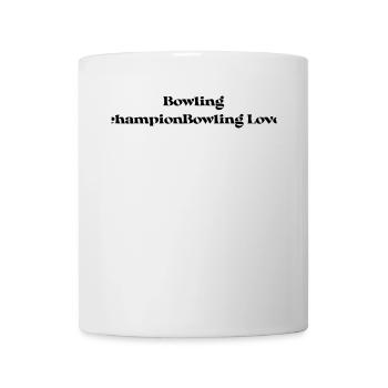 Bowling - Bowling championBowling Love - Tasse - Weiß - Vorne