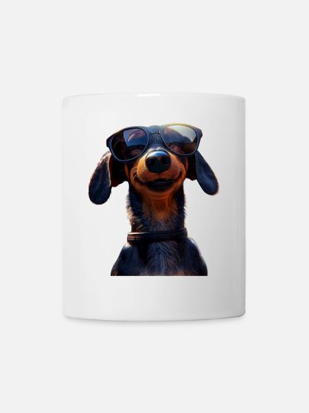 Dackel Dachshund Zwergdackel Dackelclub Teckel - Tasse - Weiß