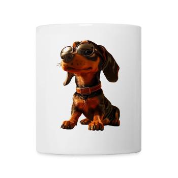 Dachshund, Dachshund, Miniature Dachshund, Dachshund Club, Dachshund - Mug - white - Front