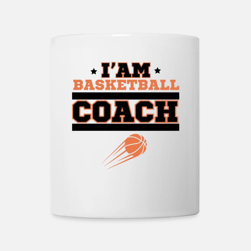 Basketball coach - Mug blanc - blanc