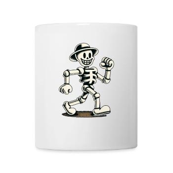 Retro Vintage Cartoon Halloween Costume Decoration - Mug - white - Front