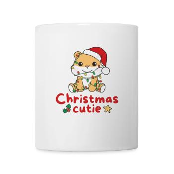 Hamster Weihnachten Hamster Christmas Cutie - Mug - white - Front