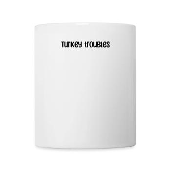 Bowling - Turkey Troubles - Tasse - Weiß - Vorne