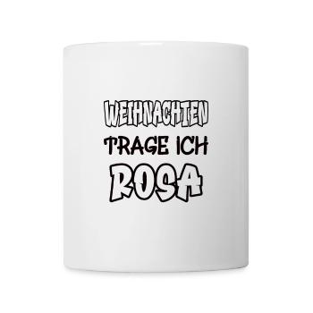 Christmas I wear pink saying color pink - Mug - white - Front