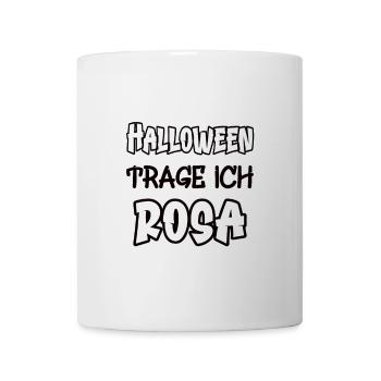 Halloween I Wear Pink Saying Color Pink - Mug - white - Front