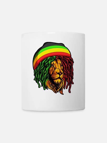 Rastafari Musik Vibes Only Rasta Jamaika Reggae - Tasse - Weiß