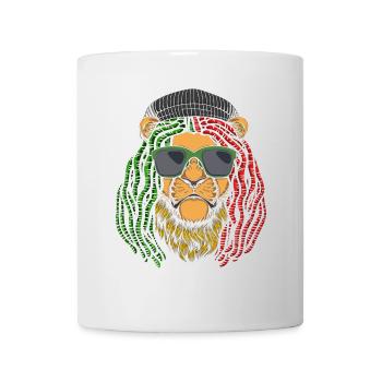 Rastafari Music Vibes Only Rasta Jamaica Reggae - Mug - white - Front