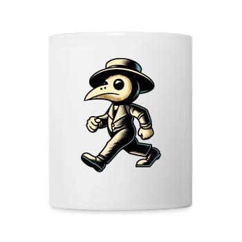 Retro Vintage Cartoon Halloween Costume Decoration - Mug - white - Front
