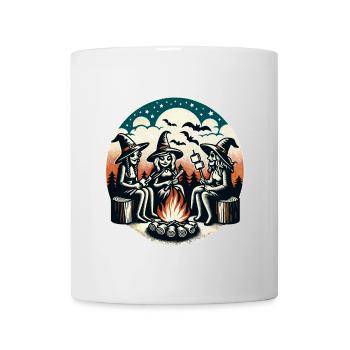 Camping Campfire Vintage Witches Design - Mug - white - Front