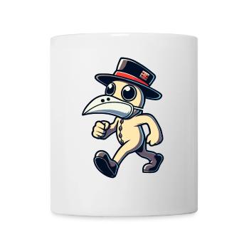 Retro Vintage Cartoon Halloween Costume Decoration - Mug - white - Front