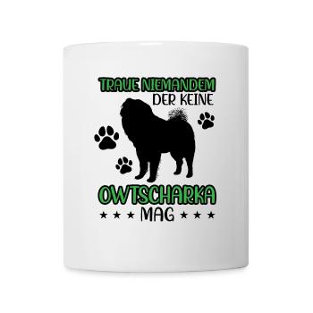 Don't trust Ovcharka Caucasian Ovcharka - Mug - white - Front