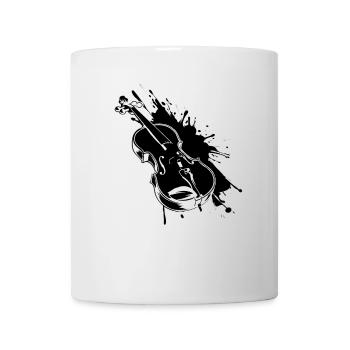 Violin Street Art - Mug - white - Front