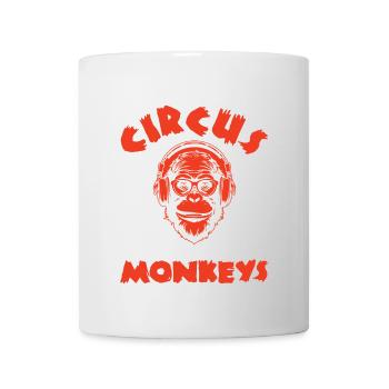 Pas mon cirque, pas mes singes ! - Mug blanc - blanc - Devant