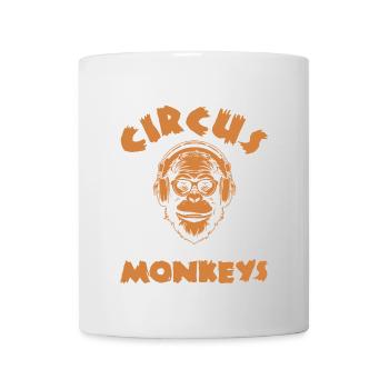 Pas mon cirque, pas mes singes ! - Mug blanc - blanc - Devant