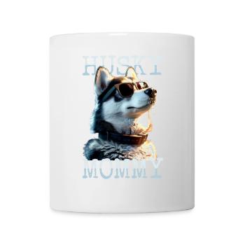 Husky Mommy Mama Muttertag Frauchen Siberian Husky - Tasse - Weiß - Vorne