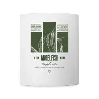 Altum Kaiserfisch Buntbarsch Aquarium Fischhalter - Tasse - Weiß - Vorne