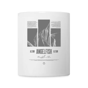 Altum Kaiserfisch Buntbarsch Aquarium Fischhalter - Tasse - Weiß - Vorne