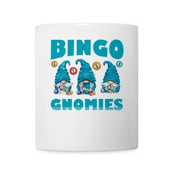 Bingo Gnomies Women Men Funny Bingo - Tasse - Weiß - Vorne
