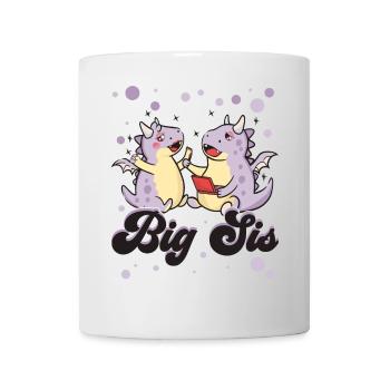 Große Schwester - Tasse - Weiß - Vorne