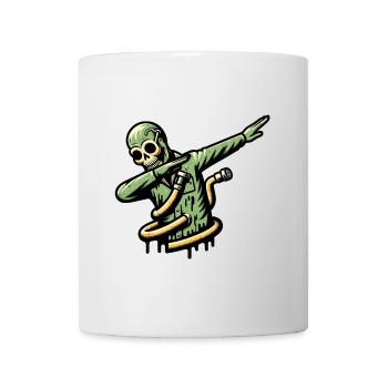 Dabbing Zombie Funny Dabbing Design - Mug - white - Front
