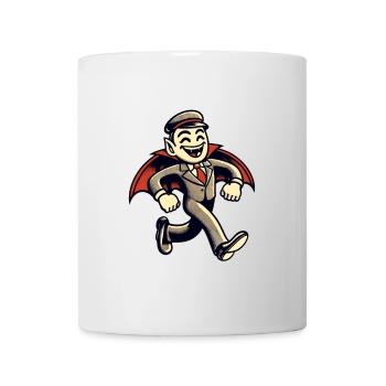 Rétro Vintage Style Halloween Vampire Costume Décoration - Mug blanc - blanc - Devant