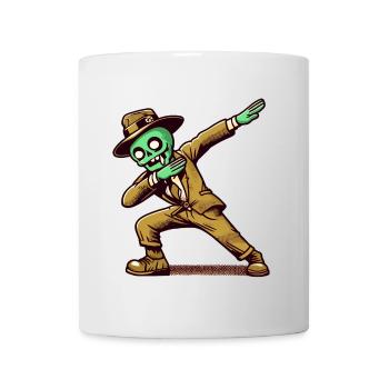 Dabbing Zombie Funny Dabbing Design - Mug - white - Front