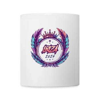Ibiza 2024 Wappen - Tasse - Weiß - Vorne