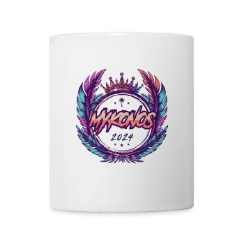 Armoiries de Mykonos 2024 - Mug blanc - blanc - Devant