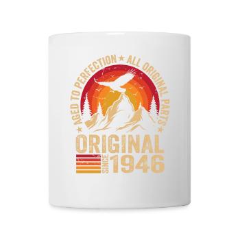 Original 1946 Jahrgang 1946 Jubiläum 1946 Retro - Tasse - Weiß - Vorne