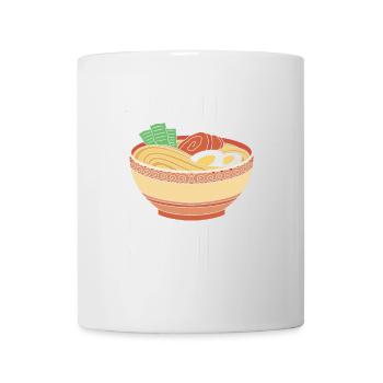 Propulsé par Ramen Anime Soupe Japonaise Cup Noodle - Mug blanc - blanc - Devant