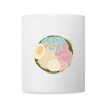 Send Noods Funny Japanese Ramen Noodle - Tasse - Weiß - Vorne