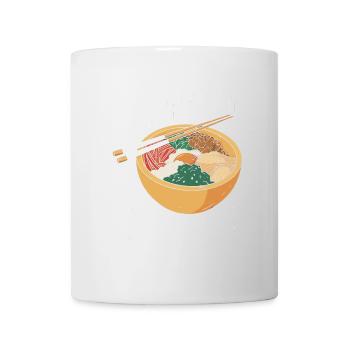 Propulsé par Ramen Anime Soupe Japonaise Cup Noodle - Mug blanc - blanc - Devant