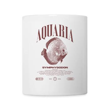 Diskus Cichlid Fish Keeper Moderne Streetwear - Tasse - Weiß - Vorne